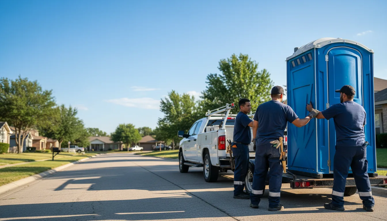 Portable Toilet Rental in Monument, KS near me